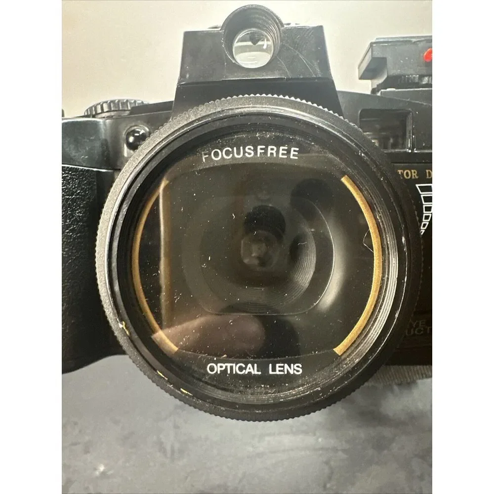 Minotar Focus Free Red Eye Reduction 35mm Motor Drive Camera Point And Shoot UNT